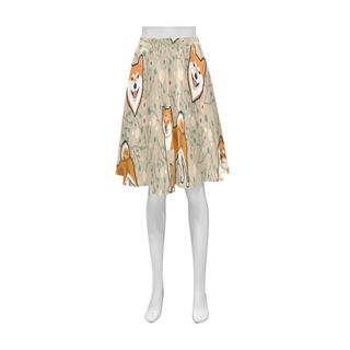 Akita Flower Athena Women's Short Skirt - TeeAmazing