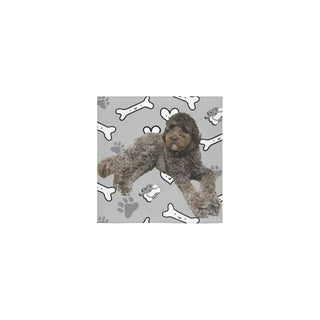 Newfypoo Dog Square Towel 13x13 - TeeAmazing