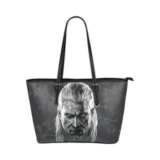 Witcher Leather Tote Bag/Small - TeeAmazing