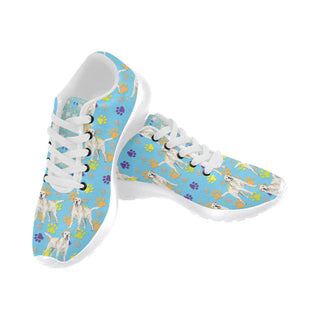 Labrador Retriever Water Colour Pattern No.1 White Sneakers for Men - TeeAmazing