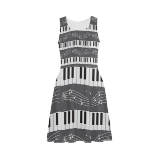 Piano Pattern Atalanta Sundress - TeeAmazing