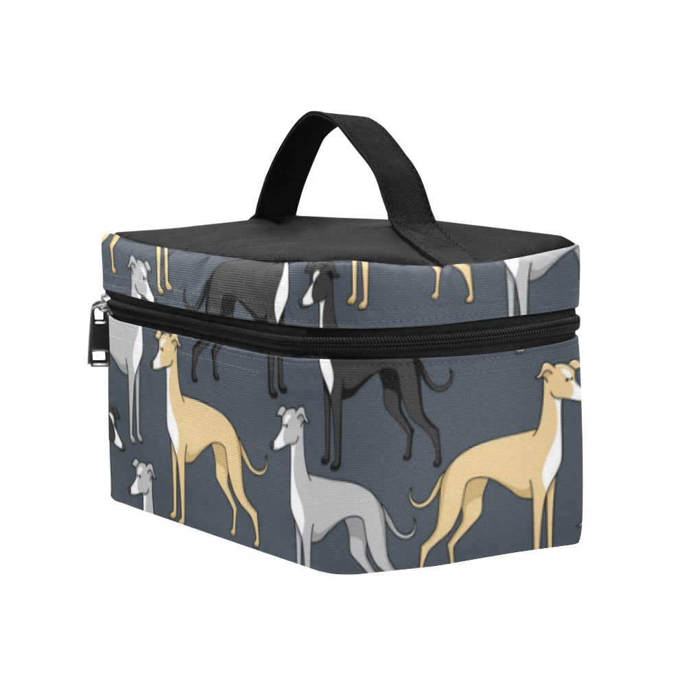 Greyhound Cosmetic Bag/Large