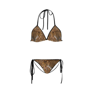 Leopard Custom Bikini Swimsuit - TeeAmazing