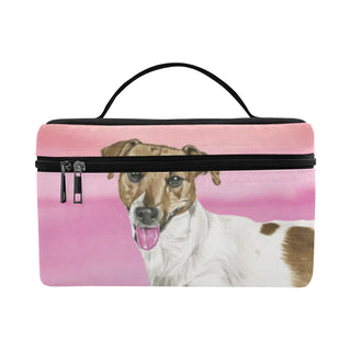 Jack Russell Terrier Water Colour No.1 Cosmetic Bag/Large - TeeAmazing