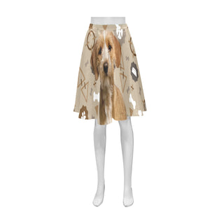 Basset Fauve Dog Athena Women's Short Skirt - TeeAmazing