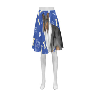 Collie Dog Athena Women's Short Skirt - TeeAmazing