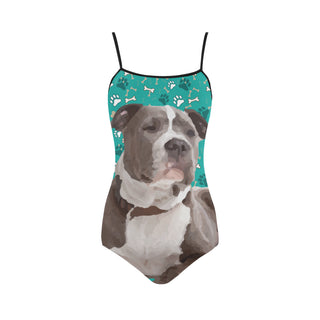 Staffordshire Bull Terrier Strap Swimsuit - TeeAmazing