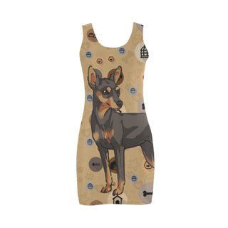Miniature Pinscher Dog Medea Vest Dress - TeeAmazing