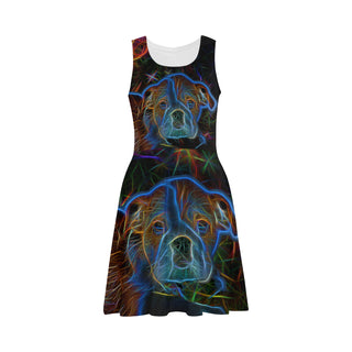 English Bulldog Glow Design 3 Atalanta Sundress - TeeAmazing