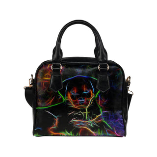 Rottweiler Glow Design 3 Shoulder Handbag - TeeAmazing