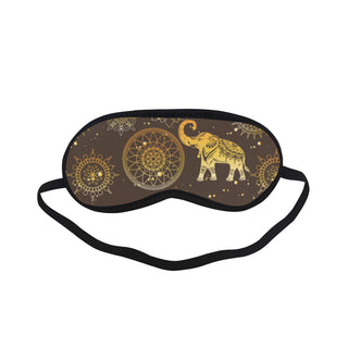 Elephant and Mandalas Sleeping Mask - TeeAmazing