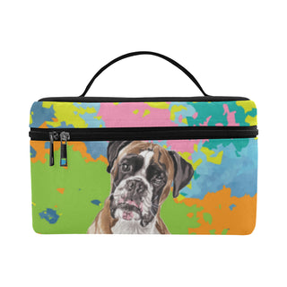 Boxer Water Colour No.2 Cosmetic Bag/Large - TeeAmazing