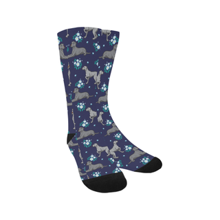 Coonhound Flower Trouser Socks - TeeAmazing