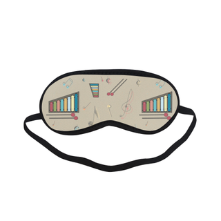 Vibraphone Pattern Sleeping Mask - TeeAmazing