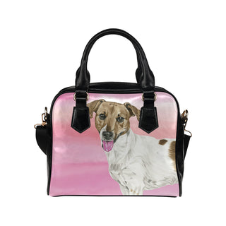 Jack Russell Terrier Water Colour No.1 Shoulder Handbag - TeeAmazing