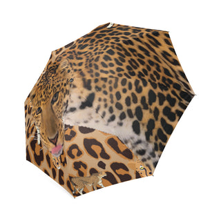 Leopard Foldable Umbrella - TeeAmazing