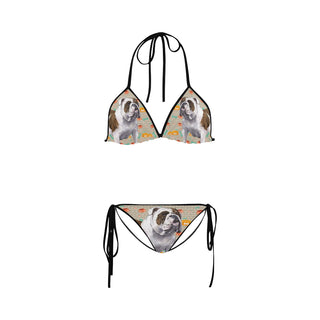 English Bulldog Custom Bikini Swimsuit - TeeAmazing