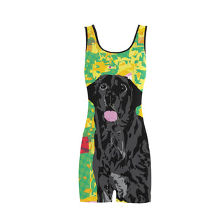 Black Lab Classic One Piece Swimwear - TeeAmazing