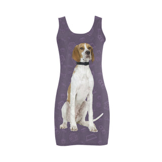 English Pointer Dog Medea Vest Dress - TeeAmazing