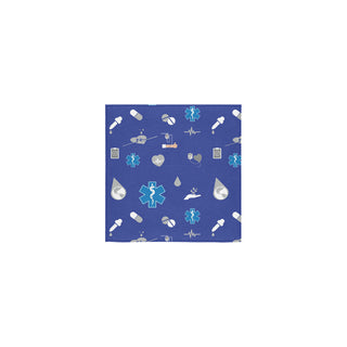 Paramedic Pattern Square Towel 13x13 - TeeAmazing