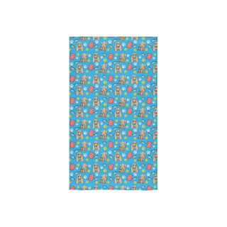 Bloodhound Pattern Custom Towel 16"x28" - TeeAmazing