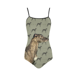 Lurcher Dog Strap Swimsuit - TeeAmazing