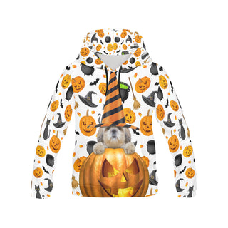 Shih Tzu Halloween V2 All Over Print Hoodie for Women - TeeAmazing