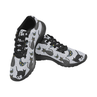 Bombay cat Black Sneakers Size 13-15 for Men - TeeAmazing