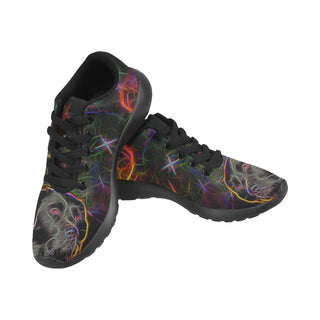 Lab Glow Design 3 Black Sneakers for Men - TeeAmazing