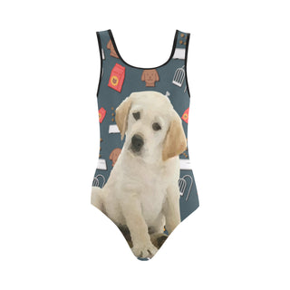 Goldador Dog Vest One Piece Swimsuit - TeeAmazing