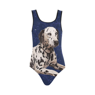 Dalmatian Lover Vest One Piece Swimsuit - TeeAmazing