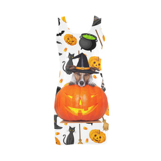 Jack Russell Halloween Medea Vest Dress - TeeAmazing