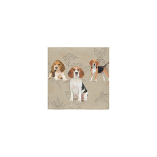 Beagle Lover Square Towel 13x13 - TeeAmazing