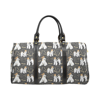 Wire Hair Fox Terrier New Waterproof Travel Bag/Small - TeeAmazing