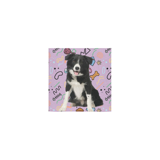 Border Collie Square Towel 13x13 - TeeAmazing