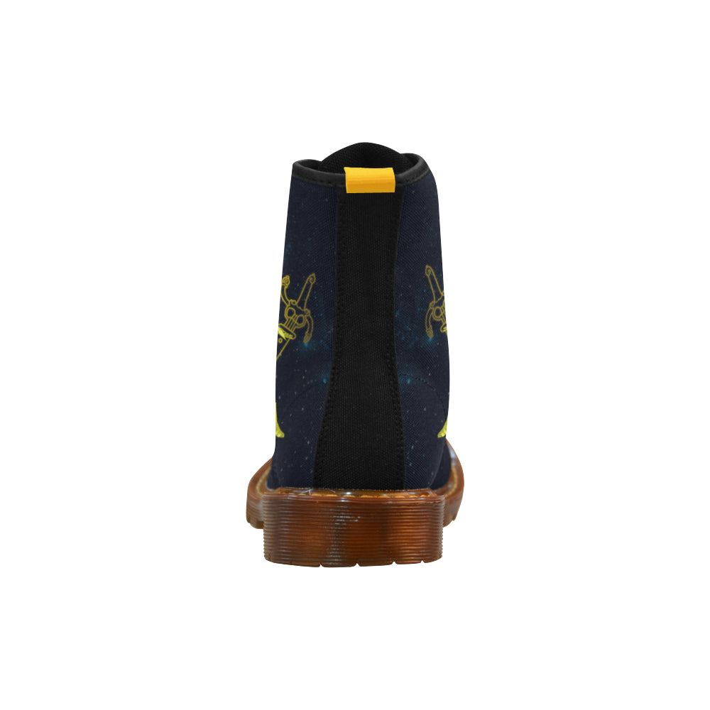 Sailor Uranus Black Boots For Women - TeeAmazing