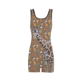 Giraffe Classic One Piece Swimwear - TeeAmazing