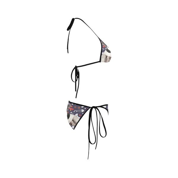 French Bulldog Dog Custom Bikini Swimsuit