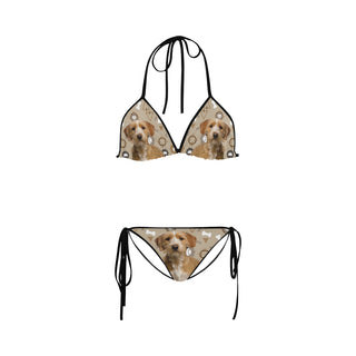 Basset Fauve Dog Custom Bikini Swimsuit - TeeAmazing