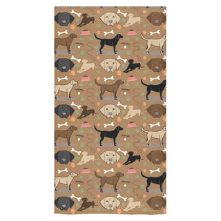 Labrador 3 Colors Bath Towel 30"x56" - TeeAmazing