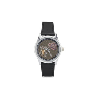 Koala Kid's Stainless Steel Leather Strap Watch - TeeAmazing