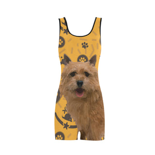 Norwich Terrier Dog Classic One Piece Swimwear - TeeAmazing