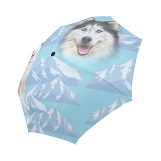 Husky Lover Auto-Foldable Umbrella - TeeAmazing