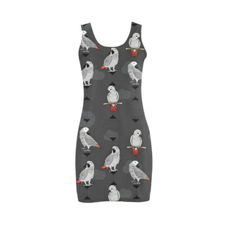 African Greys Medea Vest Dress - TeeAmazing