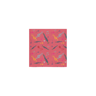 Clarinet Pattern Square Towel 13“x13” - TeeAmazing