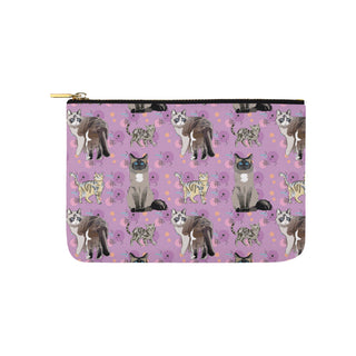 Balinese Cat Carry-All Pouch 9.5x6 - TeeAmazing