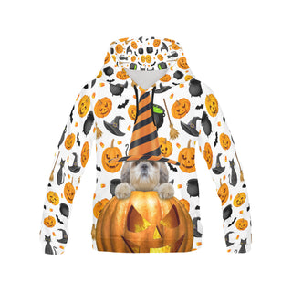 Shih Tzu Halloween V2 All Over Print Hoodie for Men - TeeAmazing