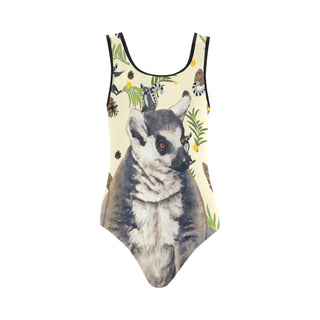 Lemur Vest One Piece Swimsuit - TeeAmazing