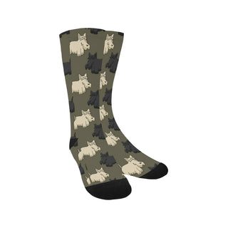 Scottish Terrier Trouser Socks - TeeAmazing