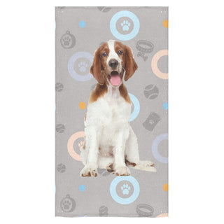 Welsh Springer Spaniel Dog Bath Towel 30"x56" - TeeAmazing